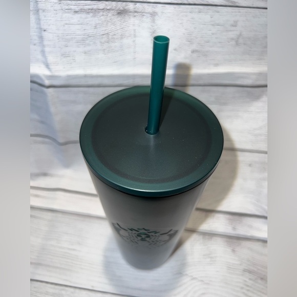 2020 Starbucks Dark Green/Black Gradient Ombré Tumbler - Rare Release - Picture 4 of 6